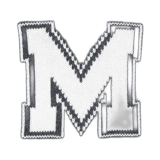 Mm6 Maison Margiela Varsity Knitted Sweater