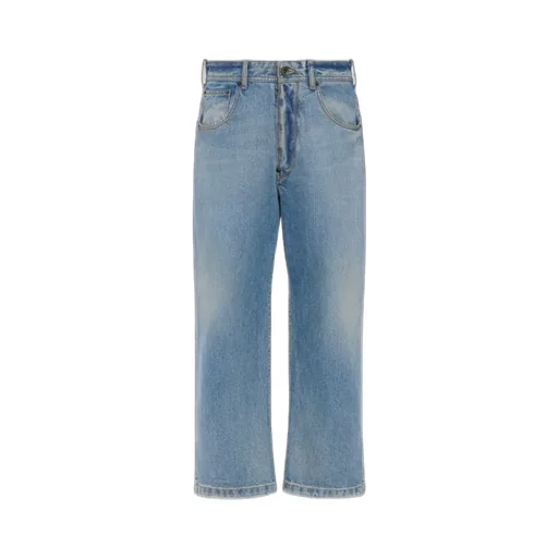 Maison Margiela Straight-Leg Cropped Jeans