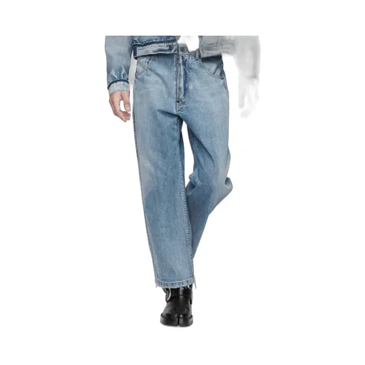 Maison Margiela Straight-Leg Cropped Jeans