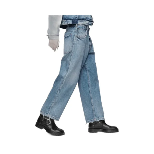 Maison Margiela Straight-Leg Cropped Jeans