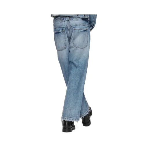 Maison Margiela Straight-Leg Cropped Jeans