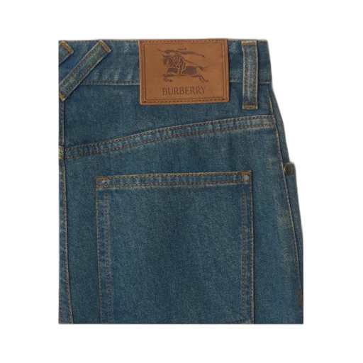 Burberry Mid-Rise Straight Jeans