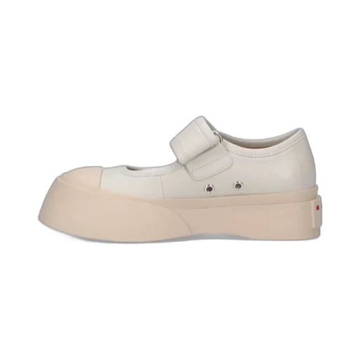 Marni Mary Jane Round-Toe Sneakers