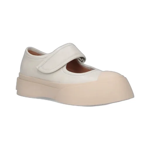 Marni Mary Jane Round-Toe Sneakers