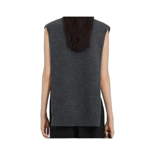 Mm6 Maison Margiela V-Neck Knitted Vest