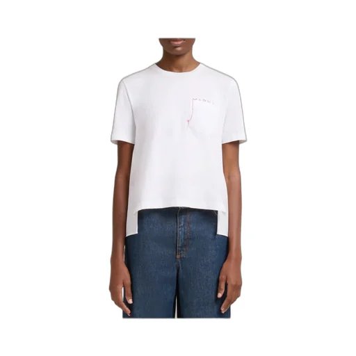 Marni Hand-Stitched Logo T-Shirt