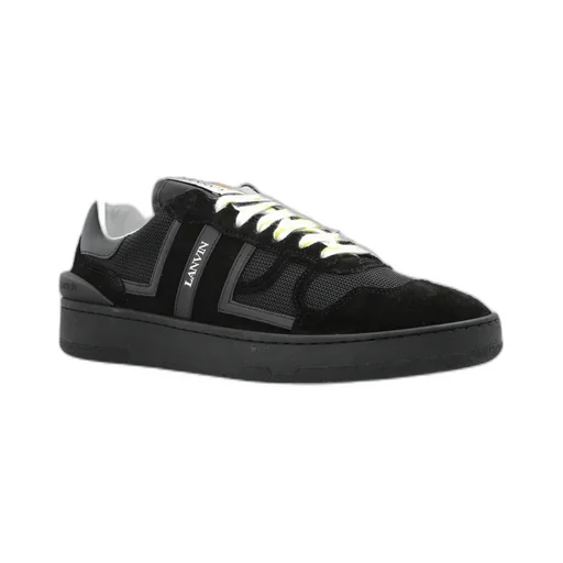 Lanvin Clay Lace-Up Sneakers