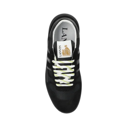 Lanvin Clay Lace-Up Sneakers