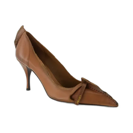 Prada Pointed-Toe Slip-On Pumps