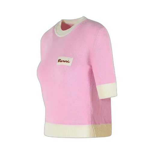 Marni Logo Embroidered Jumper