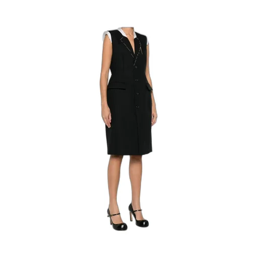 Buttoned Blazer Dress