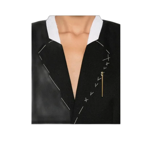 Buttoned Blazer Dress