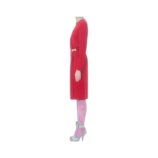 Valentino	Bow Embellished Long-Sleeved Dress