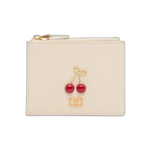 Valentino Cherryfic Zip-Up Cardcase