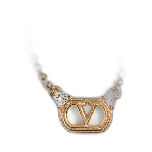 Valentino	Ovalette Embellished Necklace