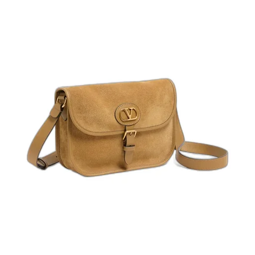 Valentino Antibes Foldover Top Shoulder Bag