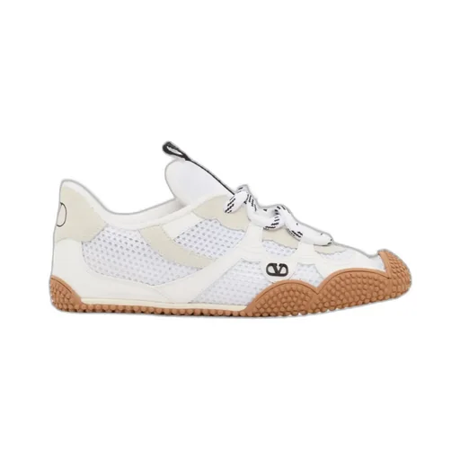 Valentino	Amphibia Vlogo Signature Lace-Up Sneakers