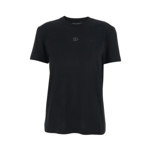 Dolce & Gabbana Logo Embellished Crewneck T Shirt