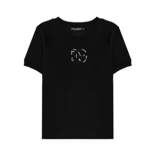 Dolce & Gabbana Logo Embellished T-Shirt