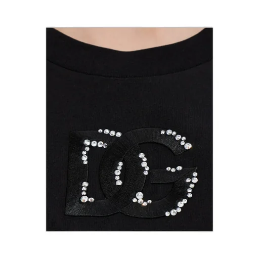 Dolce & Gabbana Logo Embellished T-Shirt
