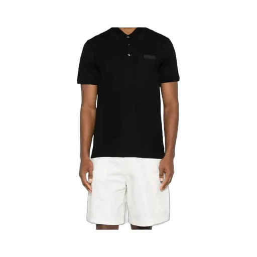 Givenchy Paris Logo Patch Short-Sleeved Polo Shirt