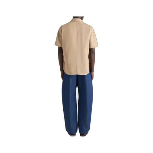 Givenchy Logo Patch Short Sleeved Shirt