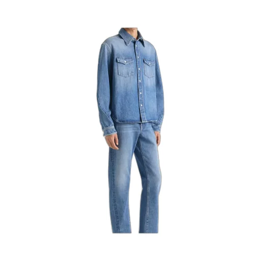 Givenchy Couture Seam Denim Shirt