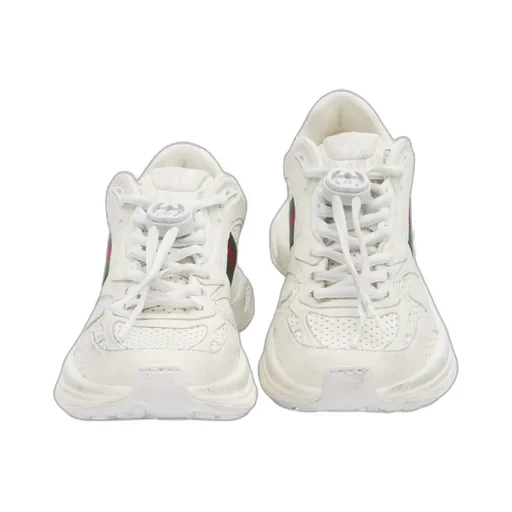 Gucci Web Detailed Lace-Up Sneakers