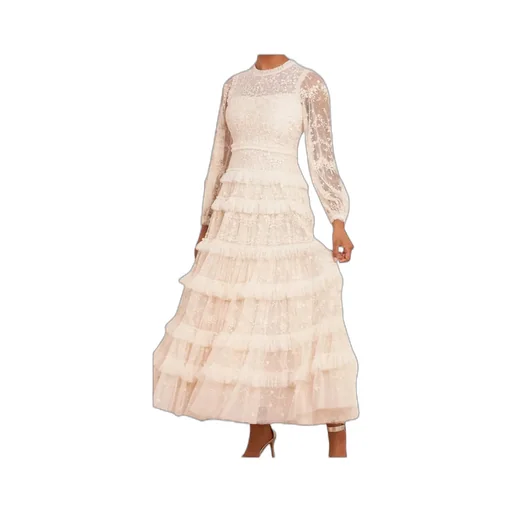 Floral Embroidered Dress