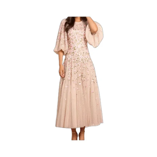 Floral Tulle Dress