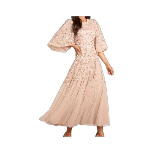 Floral Tulle Dress