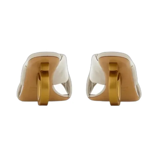 Zilda 70 Gancini Leather Sandals