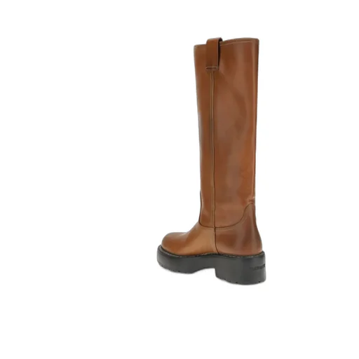55Mm Platform Lug-Sole Knee-High Boots