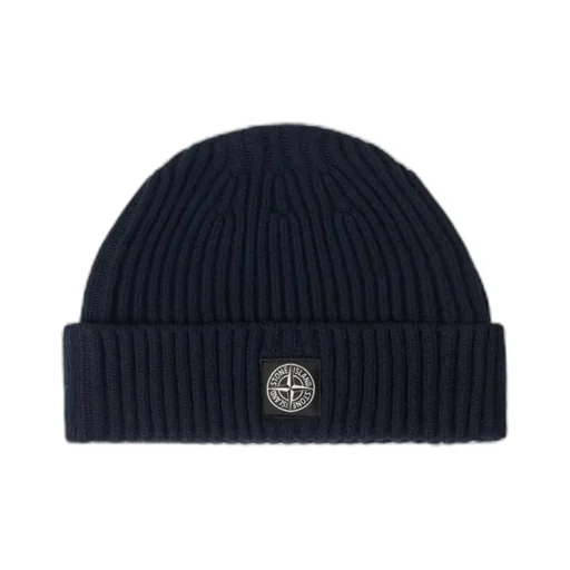 Beanie With Compass Logo Patch