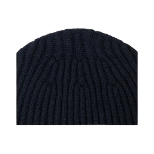 Beanie With Compass Logo Patch