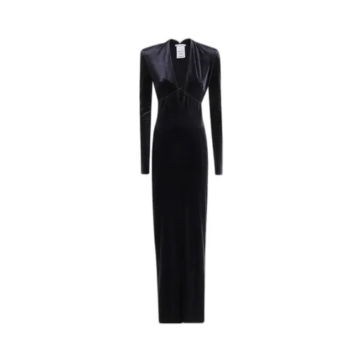 AmazuÌN Lara Velvet Maxi Dress