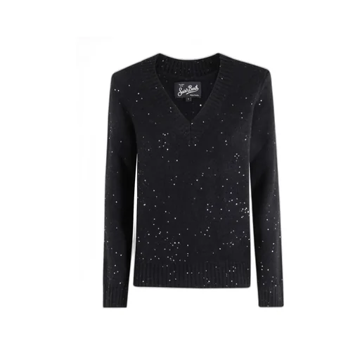 Mc2 Saint Barth Elara Paillettes Cardigan