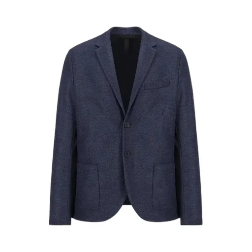 Single-Breasted Wool Blazer