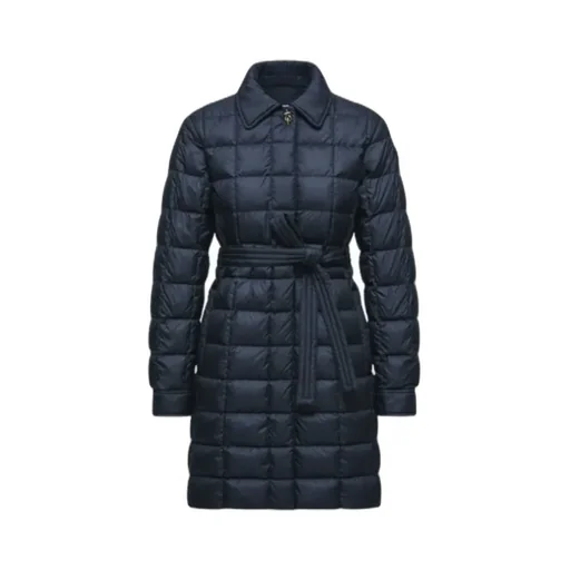 Moncler Gresillon Belted Long Padded Jacket