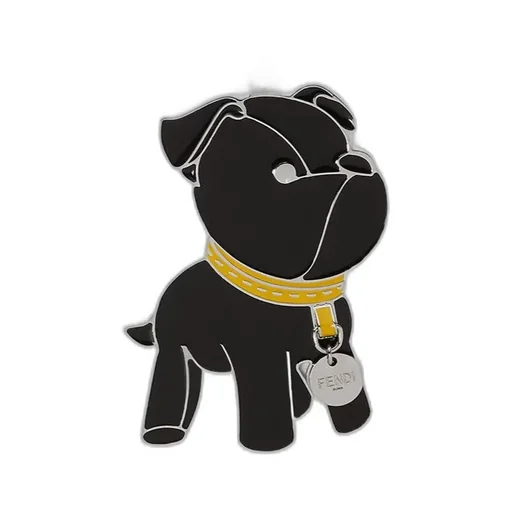 Fendi Ito Dog Detailed Key Ring