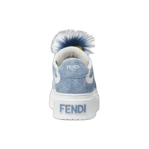 Fendi Match Platform Low-Top Sneakers