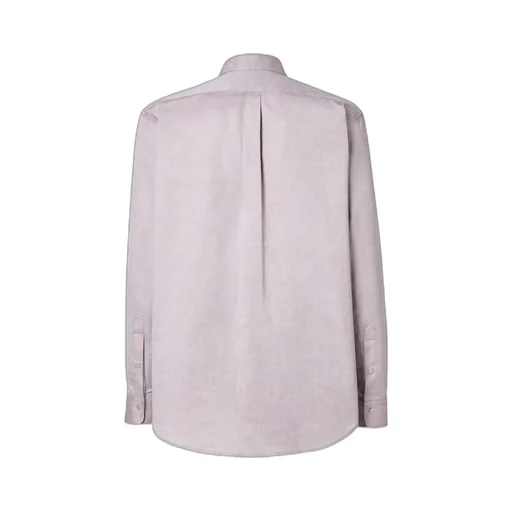 Fendi Logo Embroidered Bown-Down Oxford Shirt