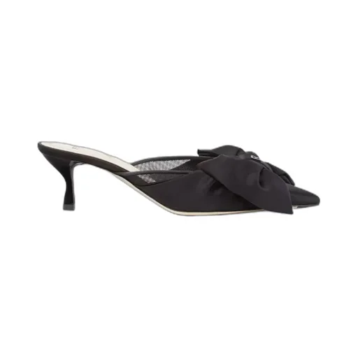 Fendi Colibrì Bow Detailed Pointed-Toe Sabots