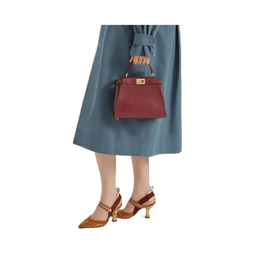 Fendi Colibrì Ff High-Heel Slingback Pumps