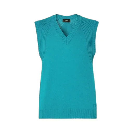 Sleeveless Wool Vest