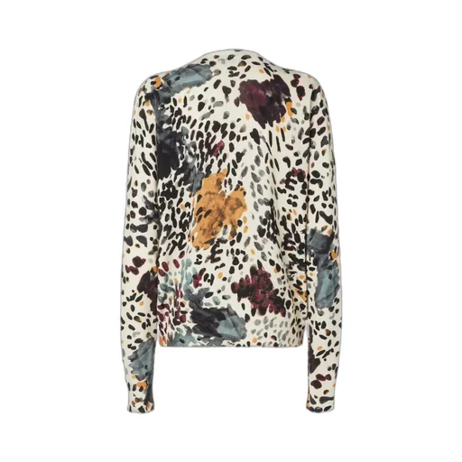 Fendi Falena Motif Printed Crewneck Jumper