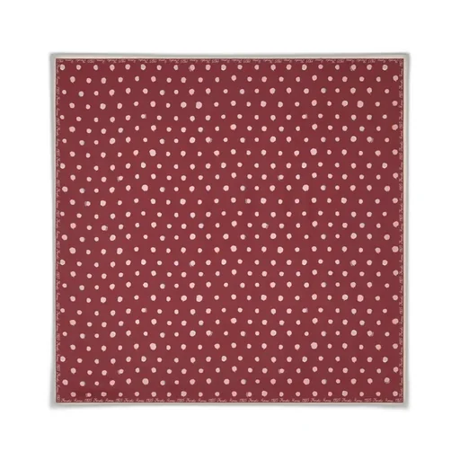 Fendi Falena Dots Printed Square Scarf