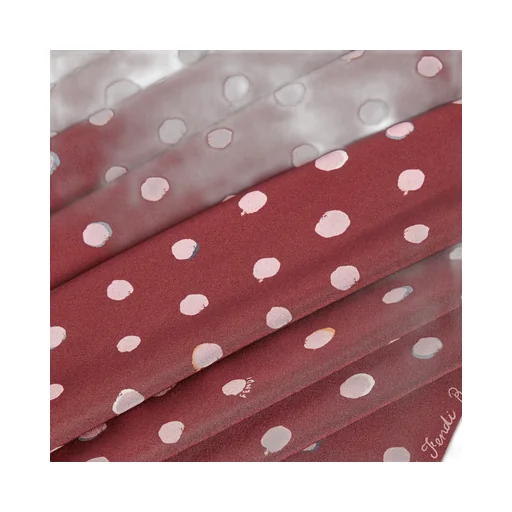 Fendi Falena Dots Printed Square Scarf