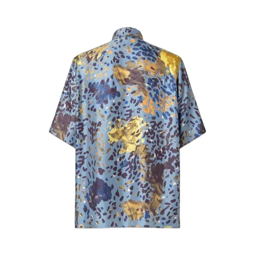 Fendi Allover Falena Printed Short Sleeved Shirt