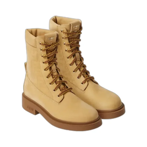 Fendi Filo Combat Boots